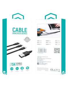 DEVIA CABLE GRACIOUS 3 en 1 2
