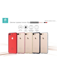 DEVIA CARCASA GLIMMER IPhone 8+/7+ PLATA 2