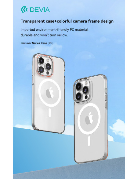 DEVIA CARCASA GRACEFUL IPHONE 15 PLUS