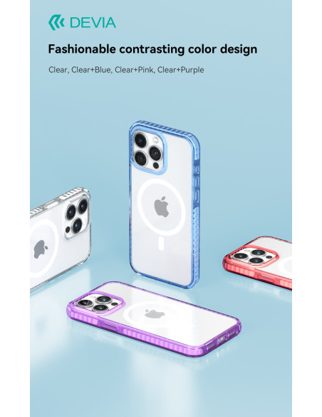 DEVIA CARCASA GUARDIAN IPHONE 13 PRO AZUL