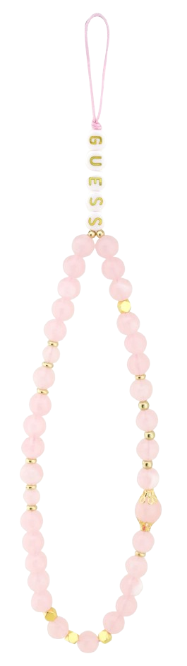 GUESS CARCASA 4G STRAP IPHONE 16 PRO MAX ROSA