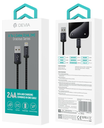 DEVIA CABLE GRACIOUS USB A - LIGHTNING 2.4A 2m NEGRO