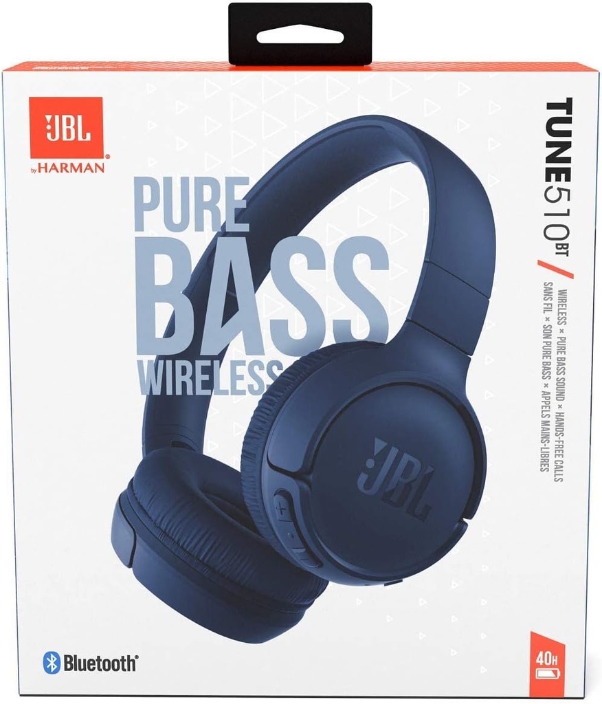 JBL AURICULAR BLUETOOTH TUNE 510BT AZUL