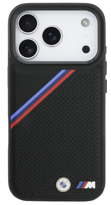 BMW CARCASA MAGSAFE TRICOLOR IPHONE 17 PRO NEGRO