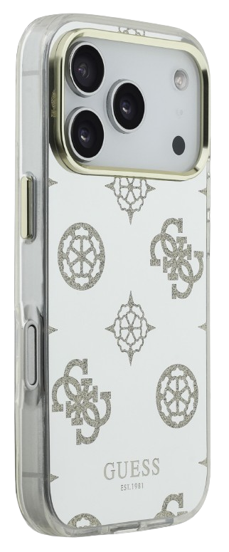 GUESS CARCASA MAGSAFE MIRROR GLITTER IPHONE 17 AIR DORADO (copia)