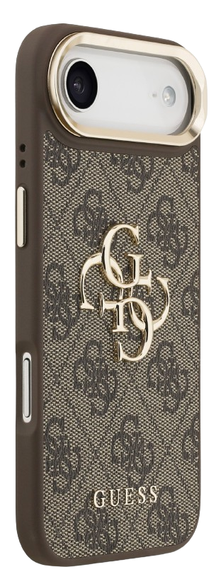 GUESS CARCASA 4G SOPORTE CAMARA IPHONE 17 AIR MARRON