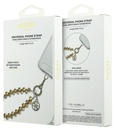 GUESS CORDON DE MANO CHARM CRYSTAL DORADO