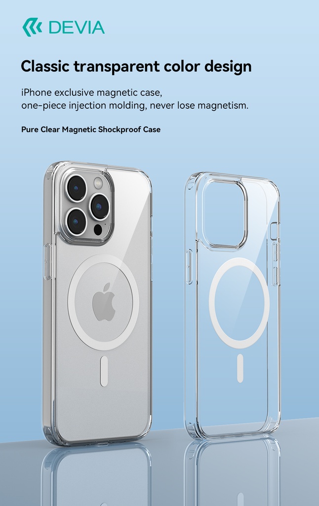 DEVIA CARCASA MAGNETIC IPHONE 15 PLUS