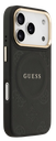 GUESS CARCASA MAGSAFE PEONY IPHONE 17 PRO MAX NEGRO
