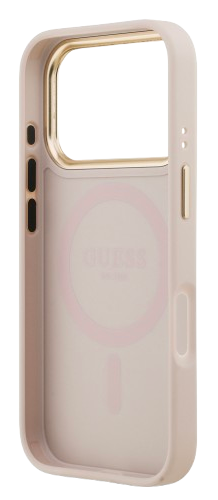 GUESS CARCASA MAGSAFE PEONY IPHONE 17 PRO ROSA