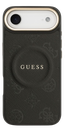 GUESS CARCASA MAGSAFE PEONY IPHONE 17 PLUS NEGRO