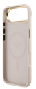 GUESS CARCASA MAGSAFE PEONY IPHONE 17 PLUS ROSA