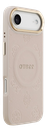 GUESS CARCASA MAGSAFE PEONY IPHONE 17 PLUS ROSA
