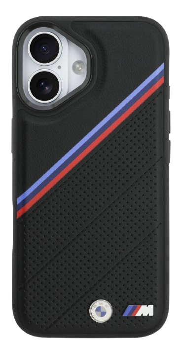 BMW CARCASA MAGSAFE TRICOLOR IPHONE 17 NEGRO