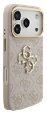 GUESS CARCASA 4G SOPORTE CAMARA IPHONE 17 PRO MAX ROSA