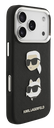 KARL LAGERFELD CARCASA GRAINED K&C HEADS IPHONE 17 PRO MAX NEGRO