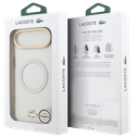 LACOSTE CARCASA MAGSAFE SHOCKPROOF IPHONE AIR DORADO/BLANCO