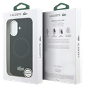 LACOSTE CARCASA MAGSAFE SILICONE CROC IPHONE 17 NEGRO