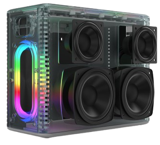 HIFUTURE KARAOKE/ALTAVOZ MUSICBOX 100W NEGRO