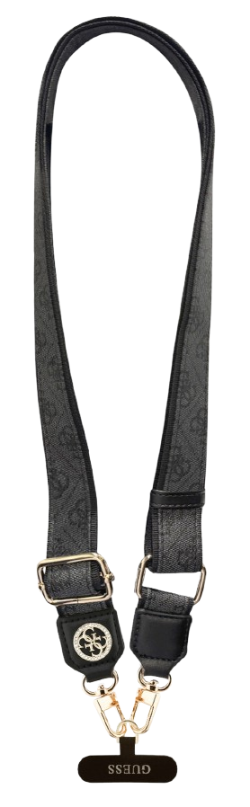 GUESS COLGANTE UNIVERSAL 4G STRASS NEGRO