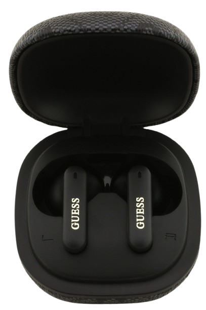 GUESS AURICULAR BLUETOOTH TWS ENC 4G LOGO NEGRO