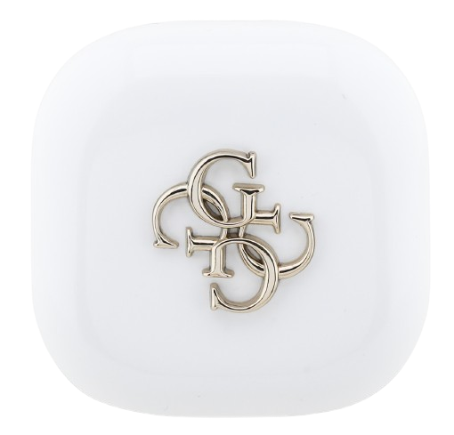 GUESS AURICULAR BLUETOOTH TWS 4G LOGO BLANCO