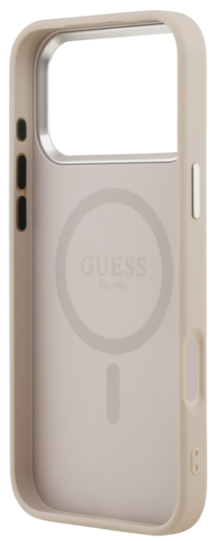 GUESS CARCASA MAGSAFE TRIANGLE IPHONE 17 PRO MAX ROSA