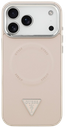 GUESS CARCASA MAGSAFE TRIANGLE IPHONE 17 PRO MAX ROSA