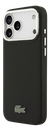 LACOSTE CARCASA MAGSAFE SOPORTE CAMARA IPHONE 17 PRO MAX NEGRO