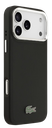 LACOSTE CARCASA MAGSAFE SOPORTE CAMARA IPHONE 17 PRO MAX NEGRO