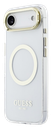 GUESS CARCASA MAGSAFE SOPORTE CAMARA IPHONE AIR DORADO