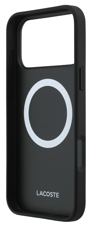 LACOSTE CARCASA MAGSAFE IPHONE 17 PRO MAX NEGRO