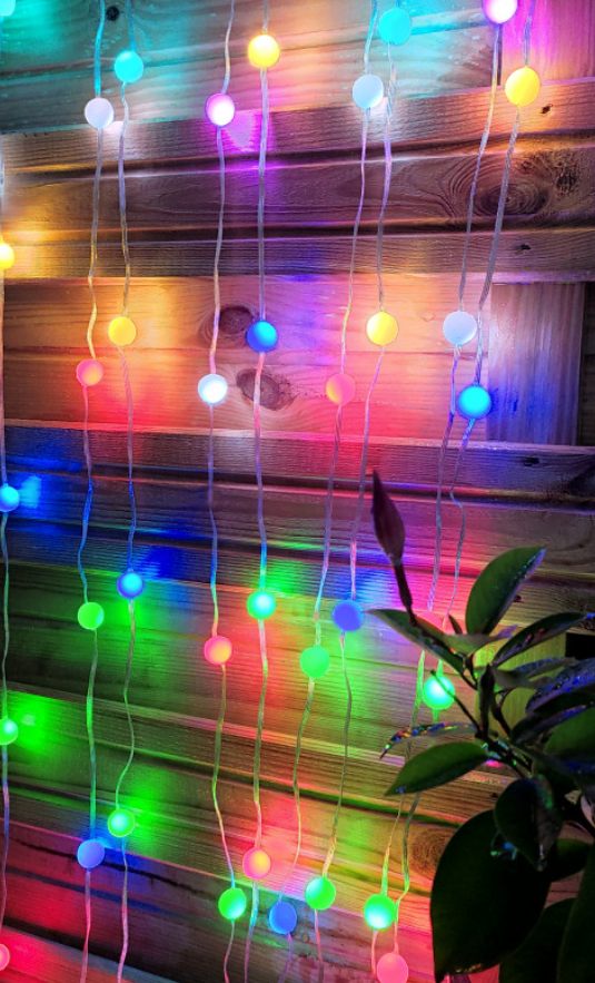 KSIX TIRAS LED BURBUJAS RGB 10M / CON MANDO