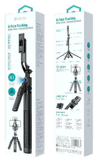 DEVIA PALO SELFIE FACE TRACKING AND STREAMING STAND