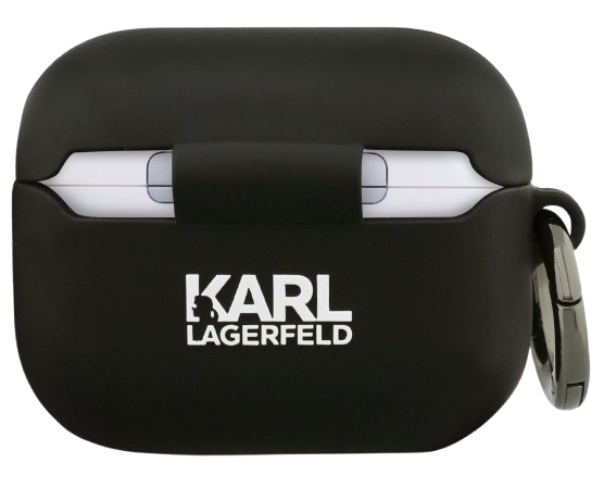 KARL LAGERFELD FUNDA SILICONA NFT 3D AIRPODS PRO 3 NEGRO