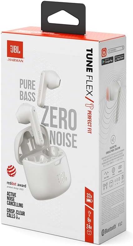 JBL AURICULAR BLUETOOTH TUNE FLEX BLANCO