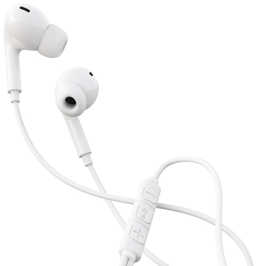 DEVIA AURICULAR KINTONE A2 JACK 3.5mm BLANCO