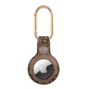 GUESS funda AIRTAG SCRIPT MARRON