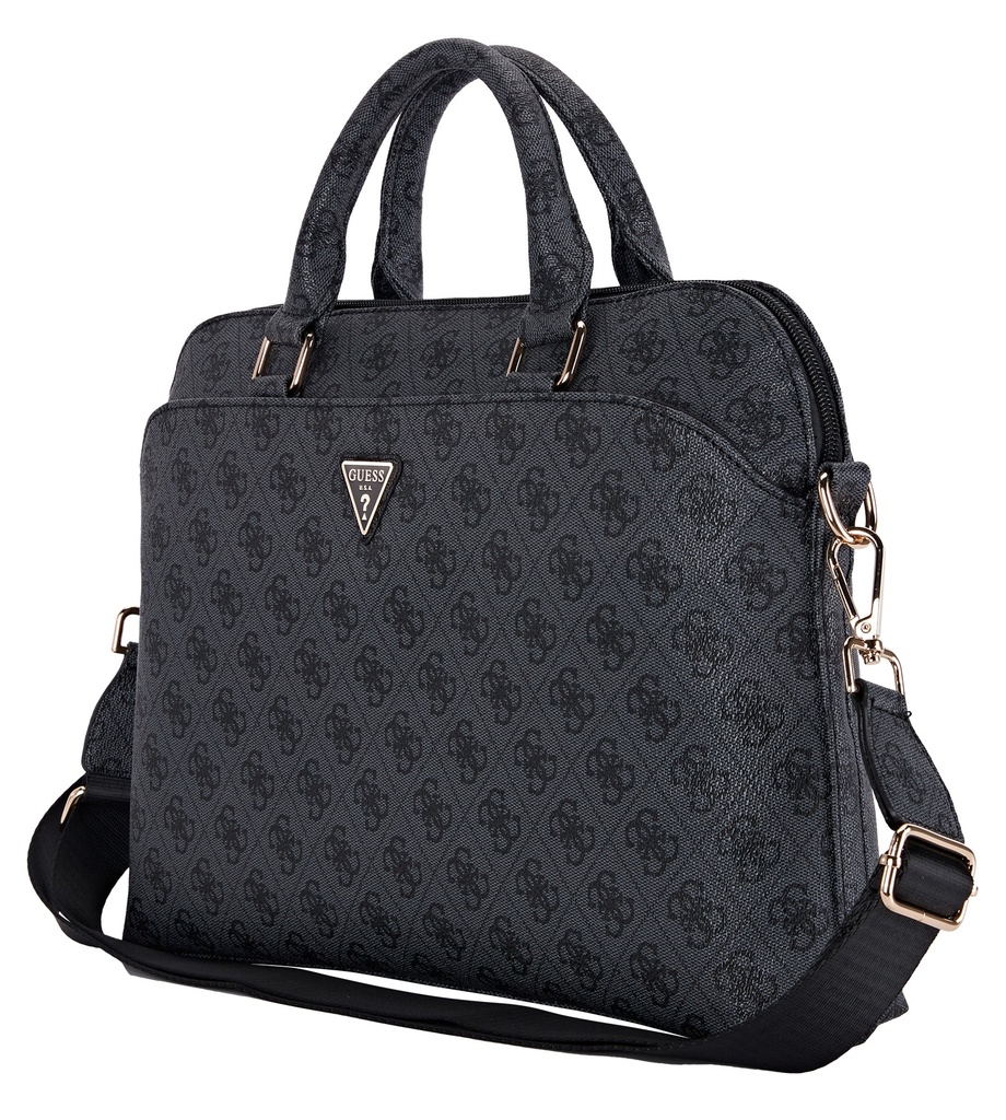 GUESS MALETIN 4G ZIPPER PORTATILES 15" NEGRO