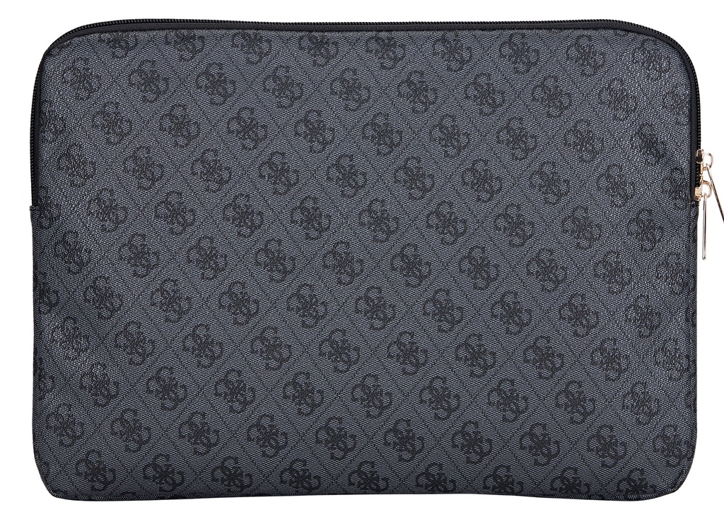 GUESS FUNDA 4G ZIPPER PORTATIL 14" NEGRO