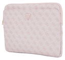GUESS FUNDA 4G ZIPPER PORTATIL 14" ROSA