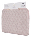 GUESS FUNDA 4G ZIPPER PORTATIL 14" ROSA