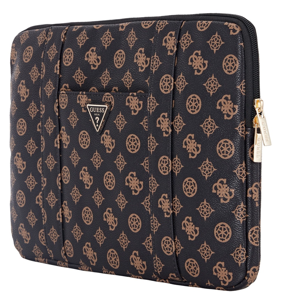 GUESS FUNDA PEONY POCKET PORTATIL 14" NEGRO