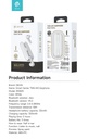 DEVIA auricular bluetooth TWS M3 BLANCO