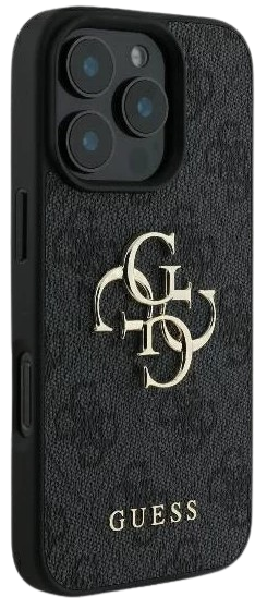 GUESS CARCASA BIG LOGO IPHONE 16 PRO MAX NEGRO