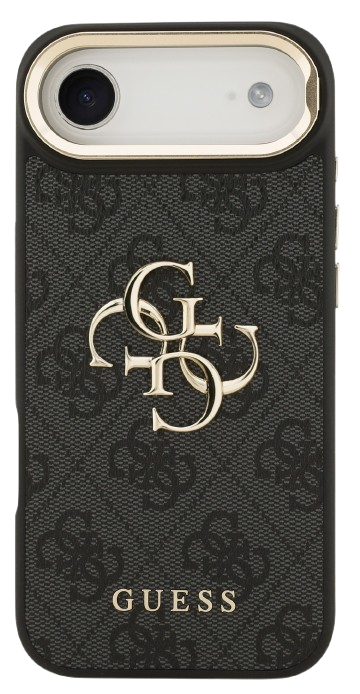 GUESS CARCASA 4G SOPORTE CAMARA IPHONE 17 AIR NEGRO