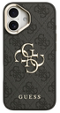GUESS CARCASA 4G SOPORTE CAMARA IPHONE 17 NEGRO