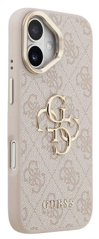 GUESS CARCASA 4G SOPORTE CAMARA IPHONE 17 ROSA