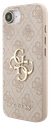 GUESS CARCASA 4G STRAP IPHONE 16 PRO MAX ROSA