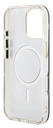 GUESS CARCASA MAGSAFE MIRROR GLITTER IPHONE 16 PRO MAX DORADO